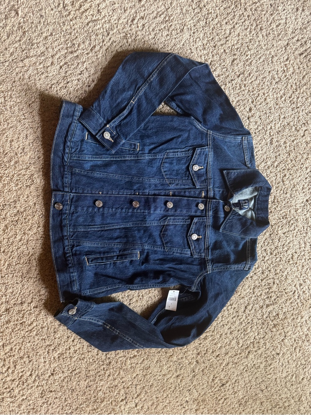 GAP Denim Jacket in Indigo Blue